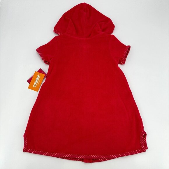Gymboree Cherry Rashguard Swimsuit Set w/Matching Toweling Swim Cover sz 2T NWT - Picture 9 of 9